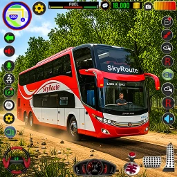 أيقونة Bus Games: Coach Driving 3D
