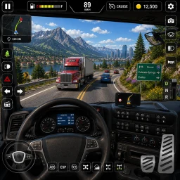أيقونة Real Truck Driving 3d