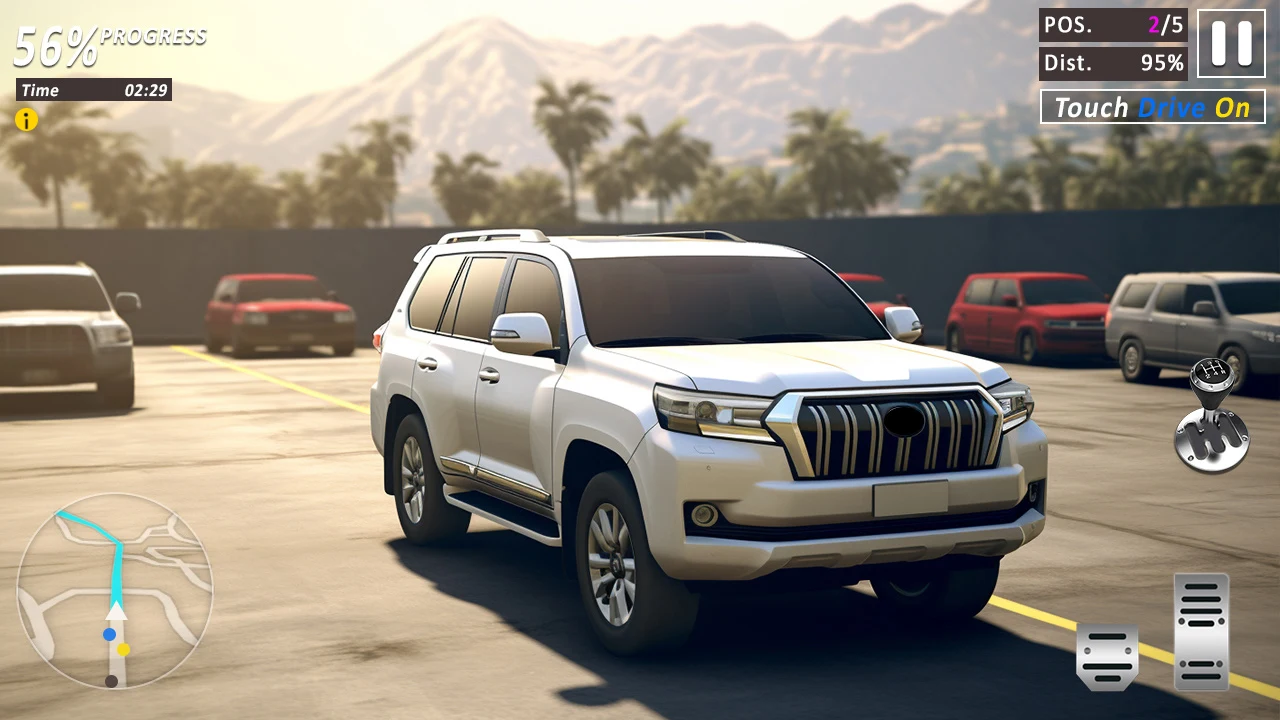 Offroad Prado Driver Jeep Game screenshot