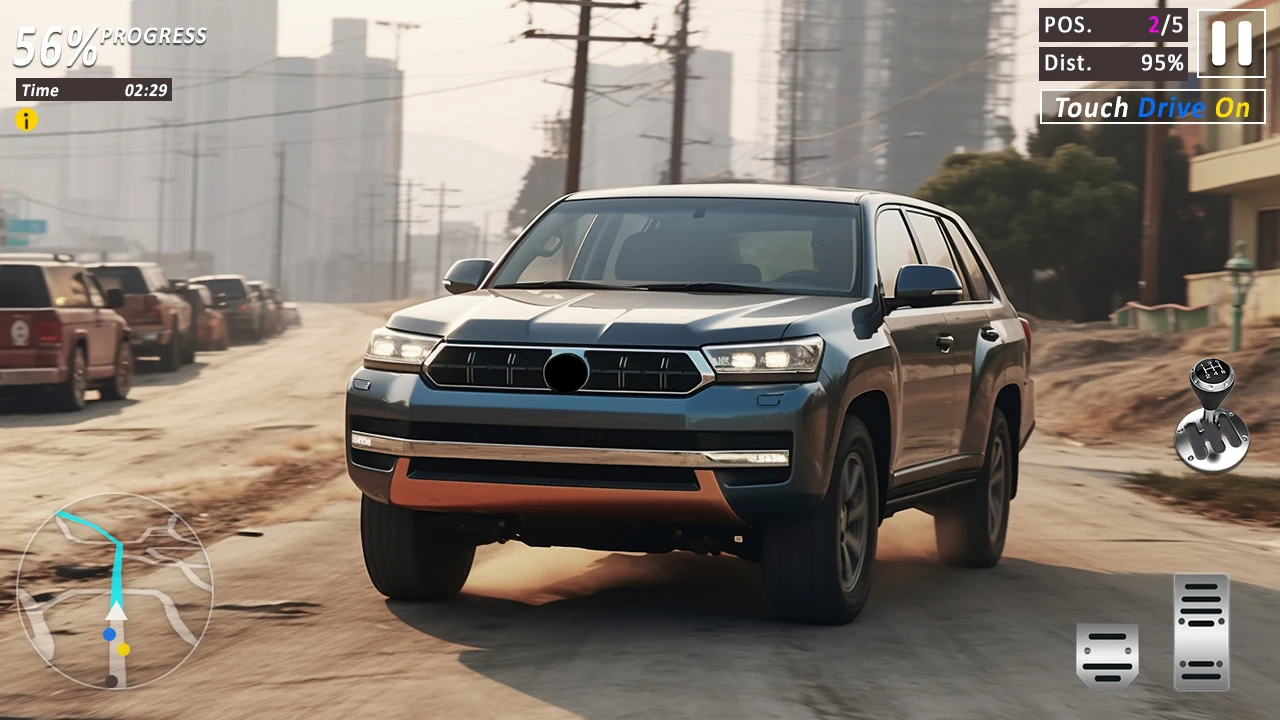 Offroad Prado Driver Jeep Game screenshot