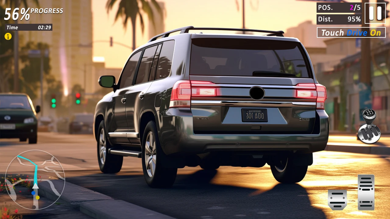 Offroad Prado Driver Jeep Game screenshot
