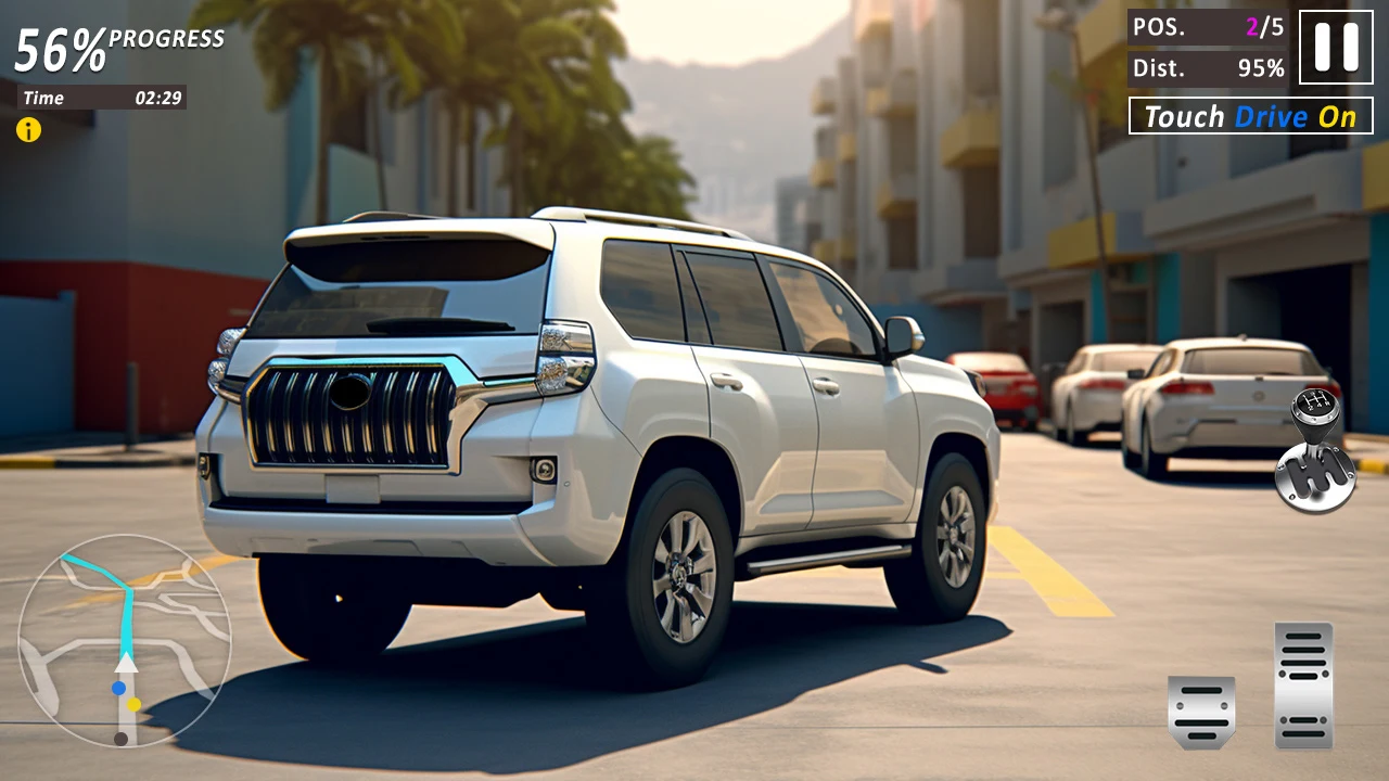Offroad Prado Driver Jeep Game screenshot